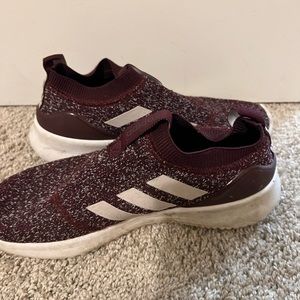 Adidas running shoes women’s maroon